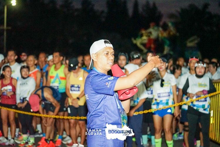 Race photo from Taman Budaya x BOGORUN 2025
