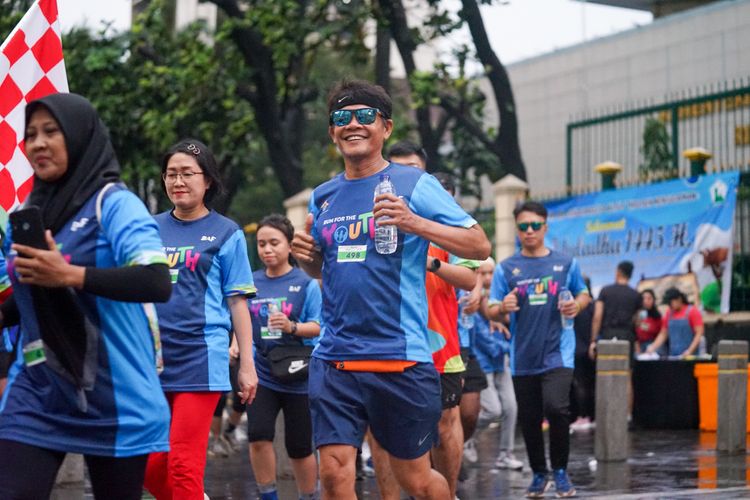 Race photo from Road to BAF Lions Run 2024