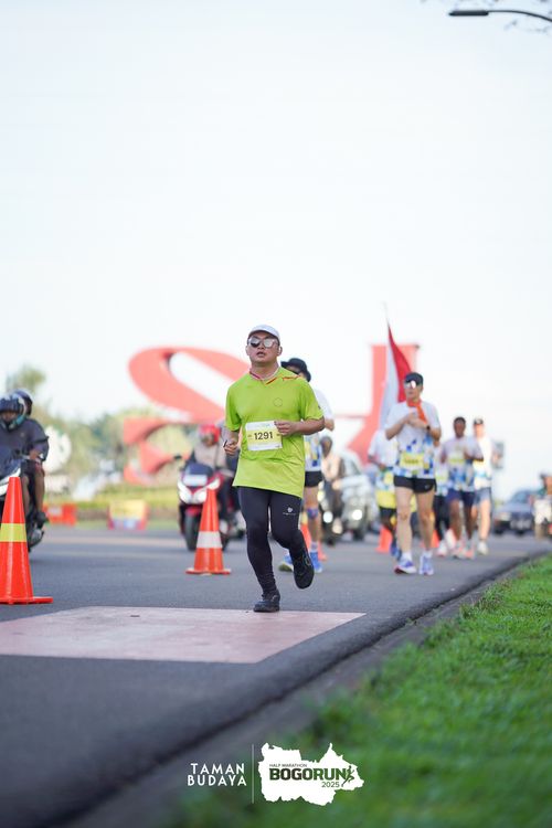 Race photo from Taman Budaya x BOGORUN 2025