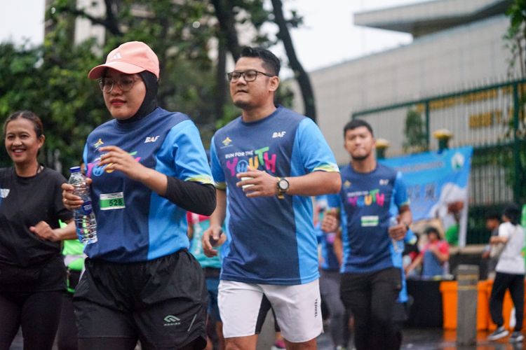 Race photo from Road to BAF Lions Run 2024