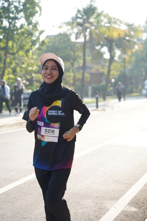 Race photo from WIPRO RUN 2025 - Vitalis Unza 20th Anniversary