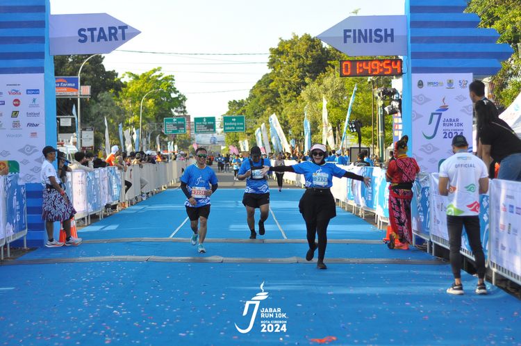 Race photo from Jabar Run 10K 2024