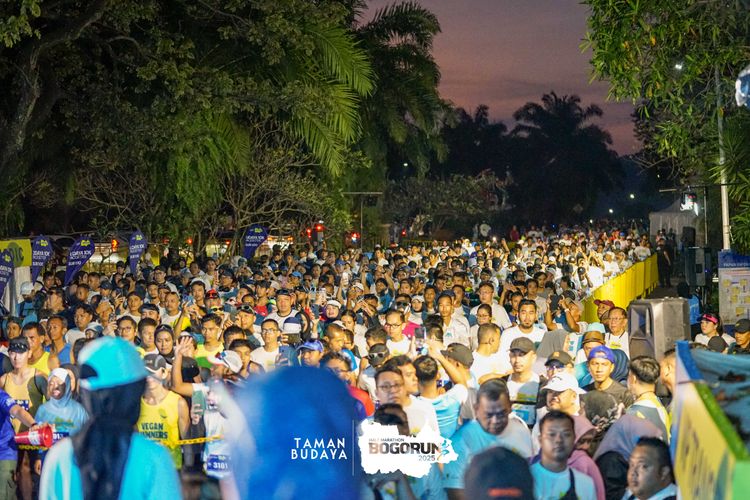 Race photo from Taman Budaya x BOGORUN 2025