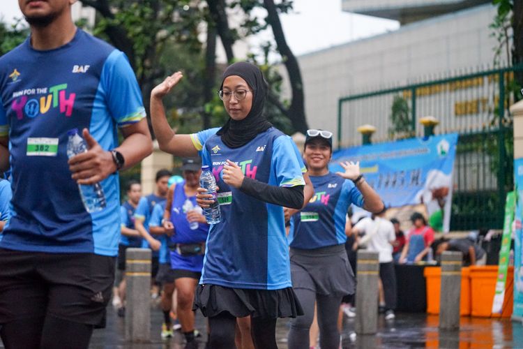 Race photo from Road to BAF Lions Run 2024