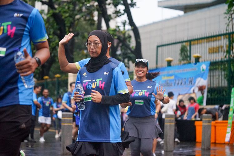 Race photo from Road to BAF Lions Run 2024