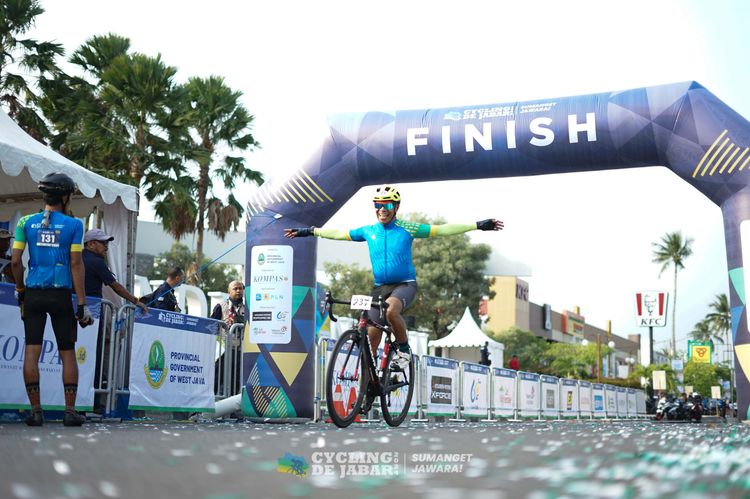 Race photo from Cycling de Jabar 2024