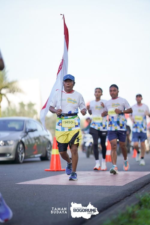 Race photo from Taman Budaya x BOGORUN 2025