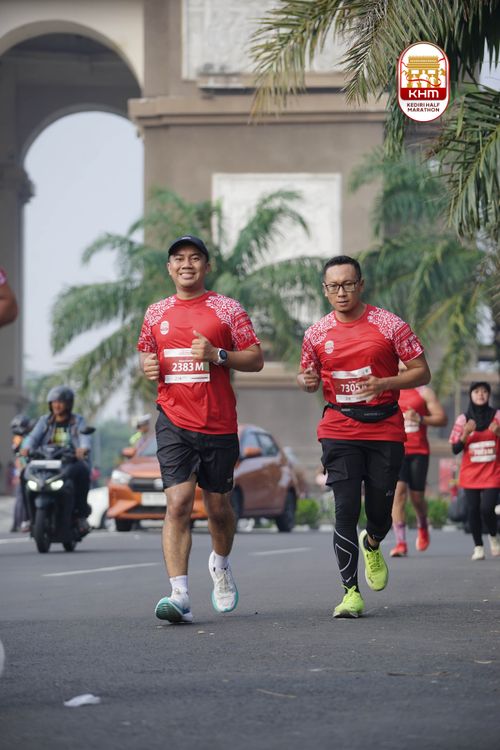 Race photo from Kediri Half Marathon 2025