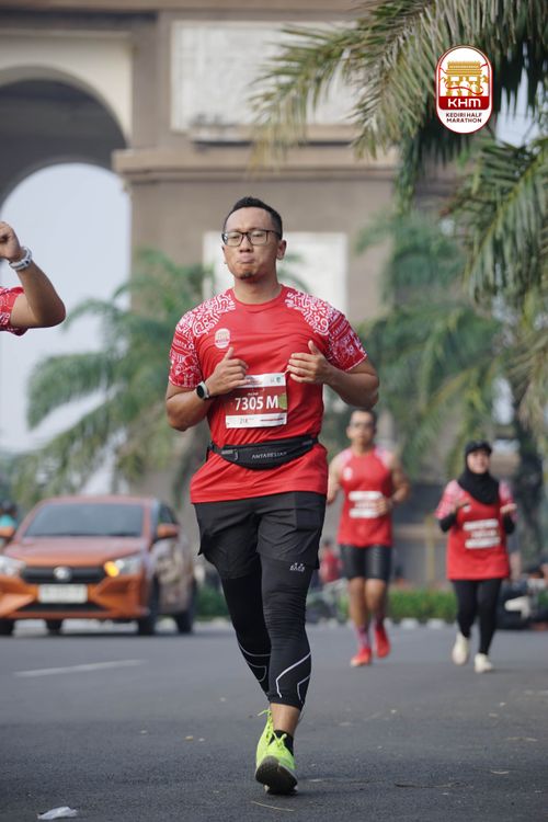 Race photo from Kediri Half Marathon 2025