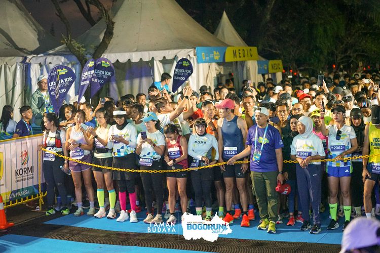 Race photo from Taman Budaya x BOGORUN 2025