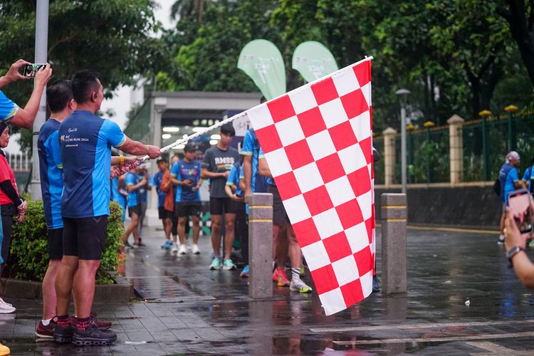 Race photo from Road to BAF Lions Run 2024