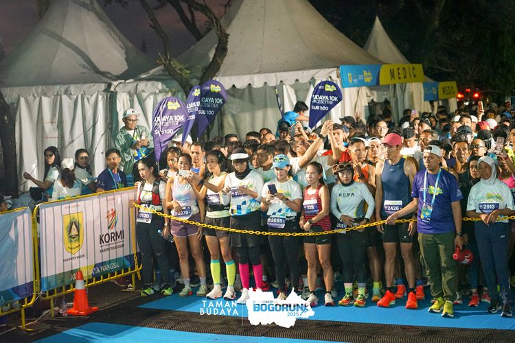Race photo from Taman Budaya x BOGORUN 2025