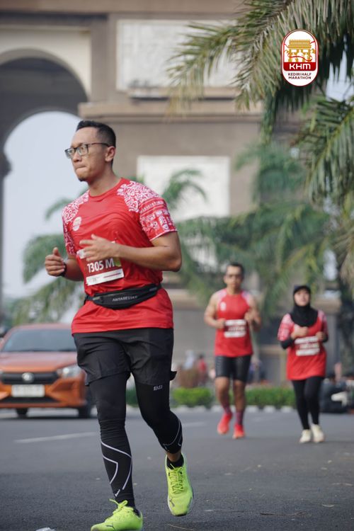 Race photo from Kediri Half Marathon 2025