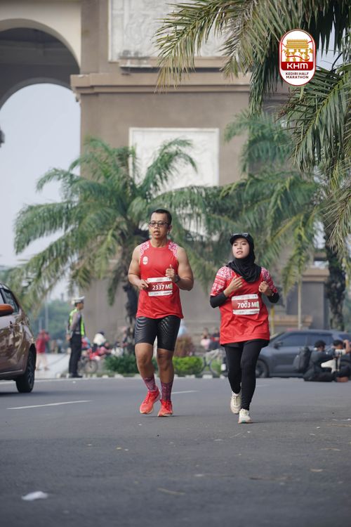 Race photo from Kediri Half Marathon 2025