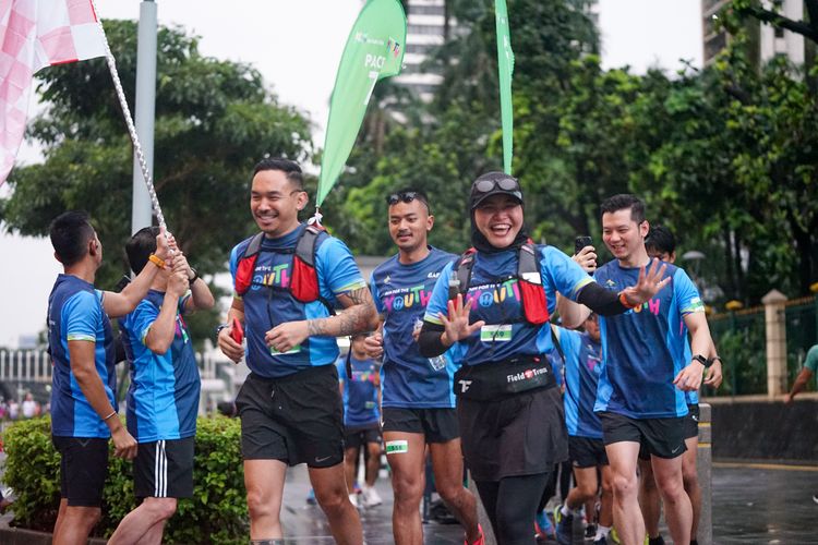 Race photo from Road to BAF Lions Run 2024