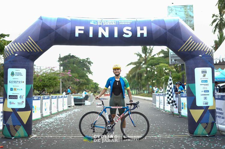 Race photo from Cycling de Jabar 2024