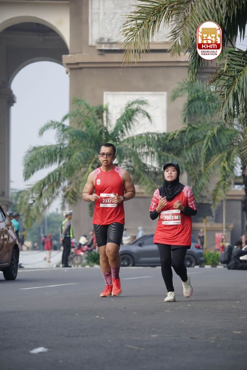 Race photo from Kediri Half Marathon 2025