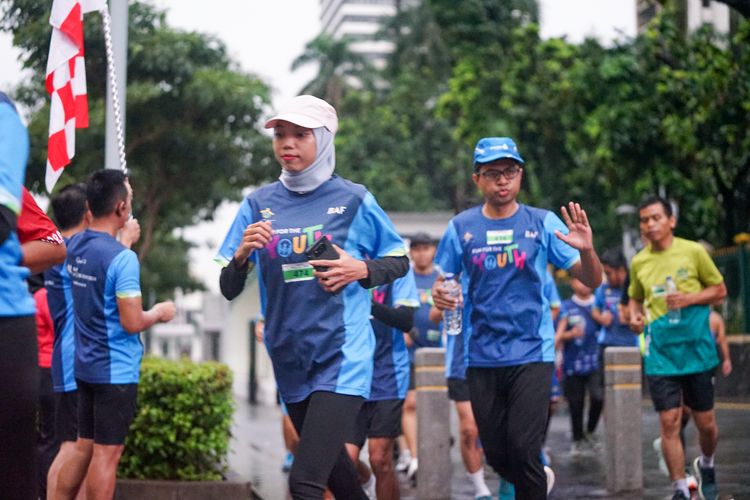 Race photo from Road to BAF Lions Run 2024