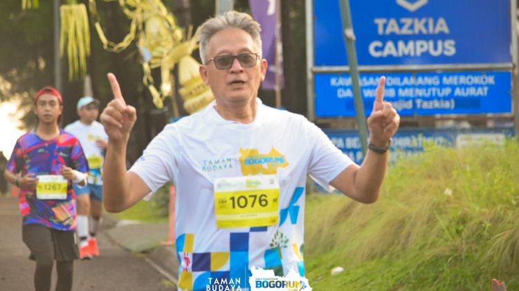 Race photo from Taman Budaya x BOGORUN 2025