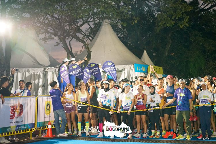 Race photo from Taman Budaya x BOGORUN 2025