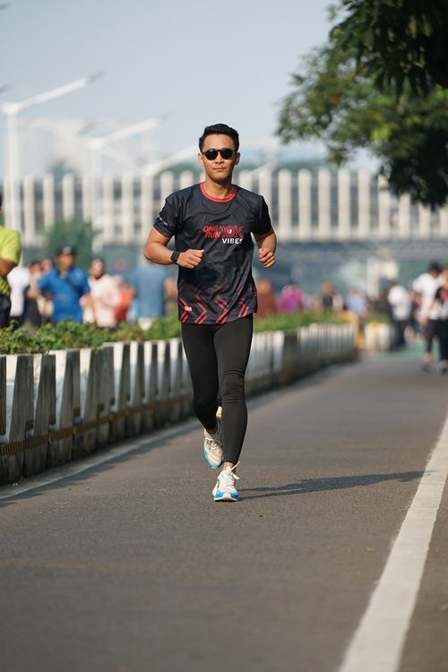 Race photo from One Run 10K Vibes 2024