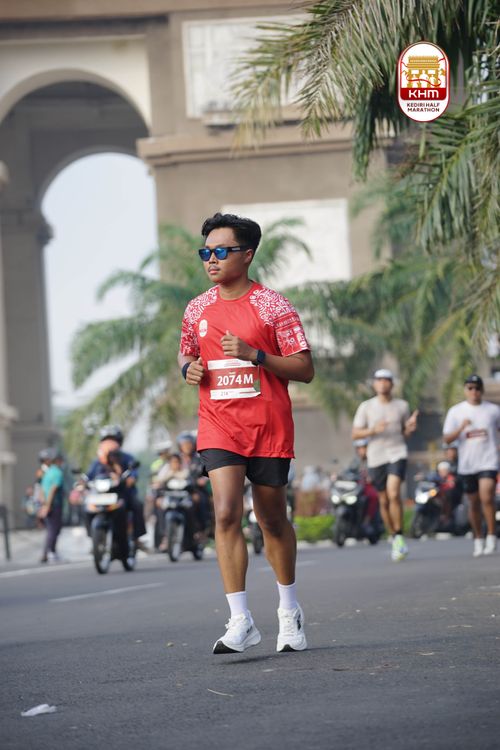 Race photo from Kediri Half Marathon 2025