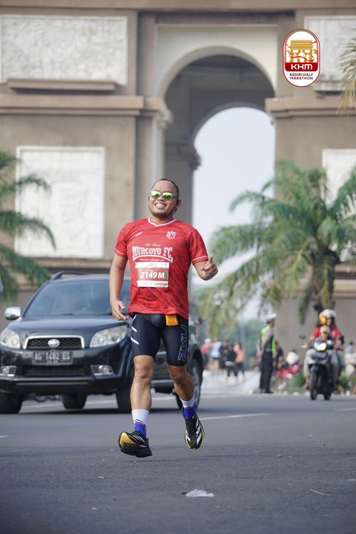 Race photo from Kediri Half Marathon 2025