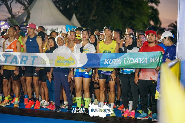 Race photo from Taman Budaya x BOGORUN 2025