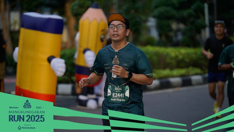 Race photo from Mangkunegaran Run 2025