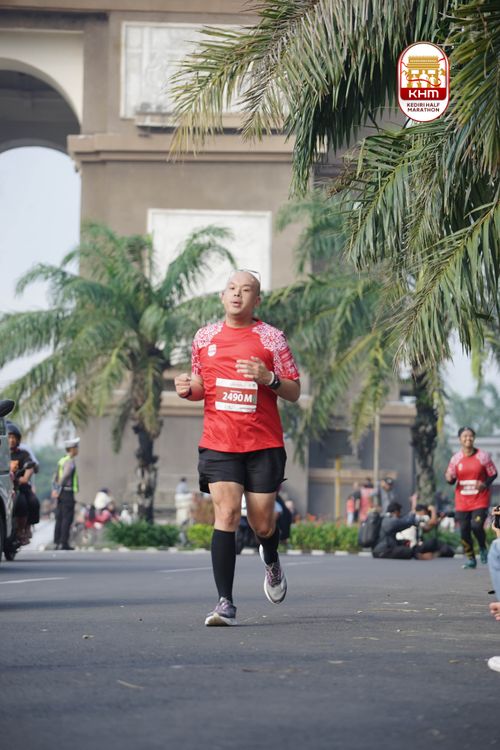 Race photo from Kediri Half Marathon 2025