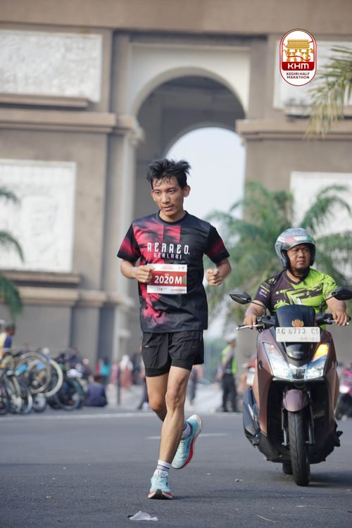 Race photo from Kediri Half Marathon 2025
