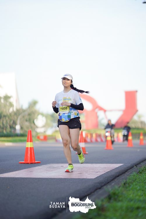 Race photo from Taman Budaya x BOGORUN 2025