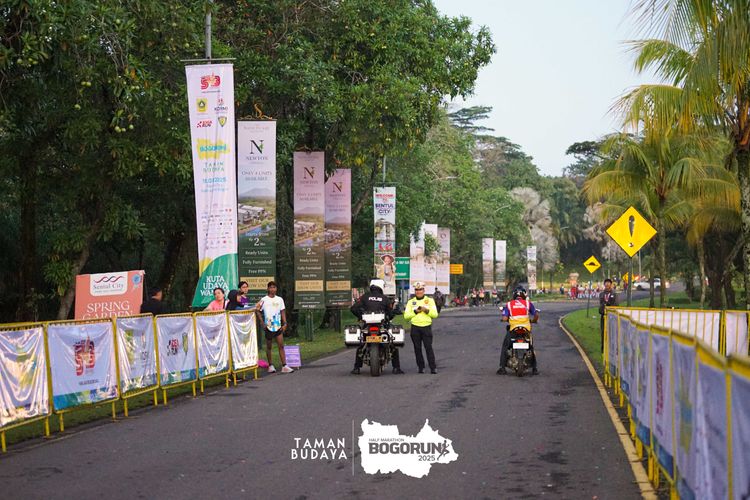 Race photo from Taman Budaya x BOGORUN 2025