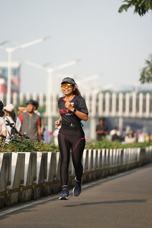 Race photo from One Run 10K Vibes 2024