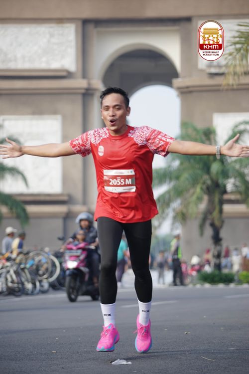 Race photo from Kediri Half Marathon 2025