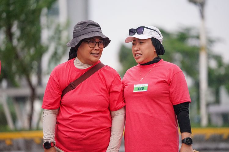 Race photo from Road to BAF Lions Run 2024