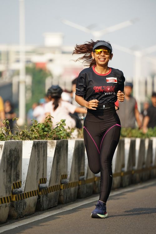 Race photo from One Run 10K Vibes 2024