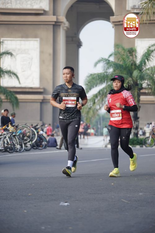 Race photo from Kediri Half Marathon 2025
