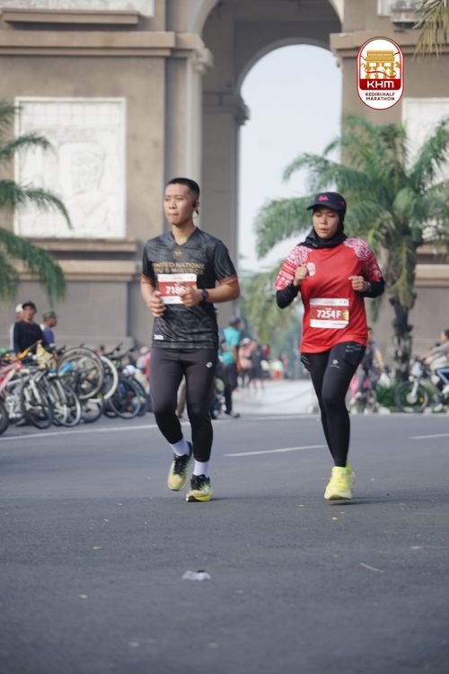 Race photo from Kediri Half Marathon 2025