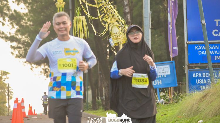 Race photo from Taman Budaya x BOGORUN 2025
