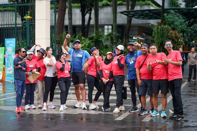 Race photo from Road to BAF Lions Run 2024