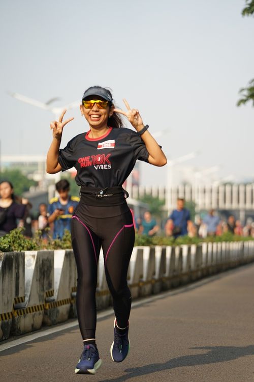 Race photo from One Run 10K Vibes 2024