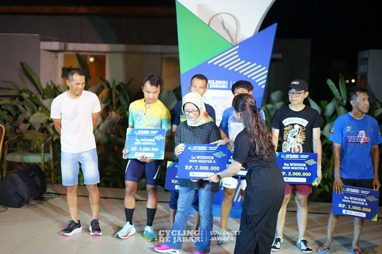 Race photo from Cycling de Jabar 2024