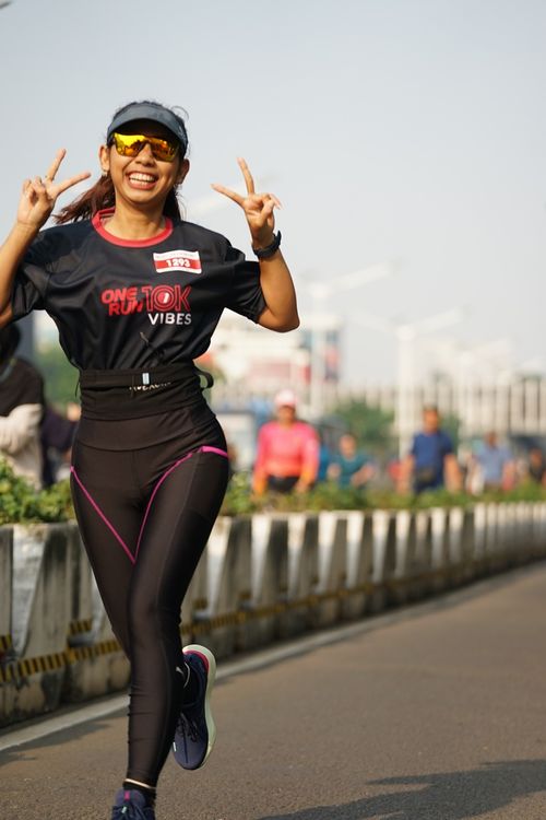 Race photo from One Run 10K Vibes 2024