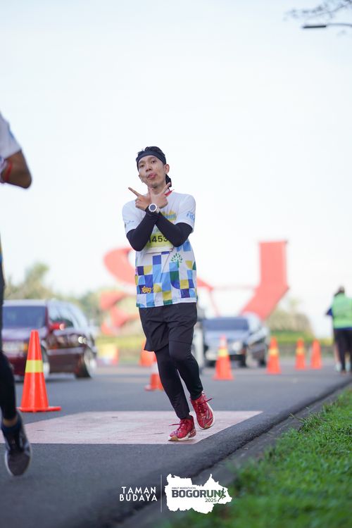Race photo from Taman Budaya x BOGORUN 2025