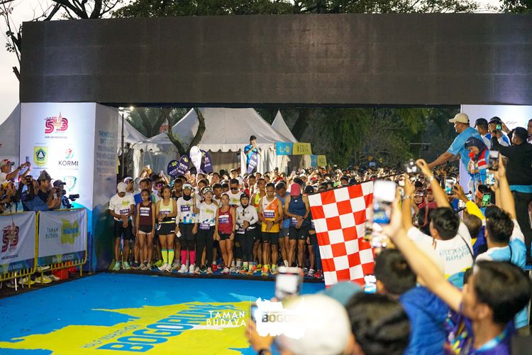 Race photo from Taman Budaya x BOGORUN 2025