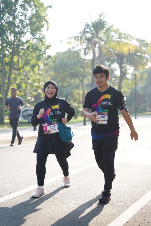 Race photo from WIPRO RUN 2025 - Vitalis Unza 20th Anniversary