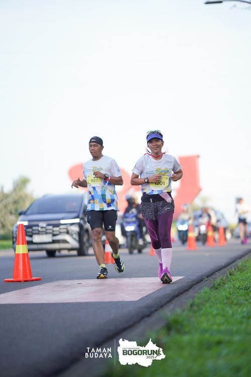Race photo from Taman Budaya x BOGORUN 2025