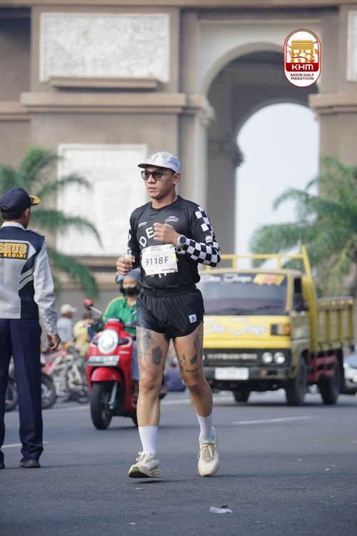 Race photo from Kediri Half Marathon 2025