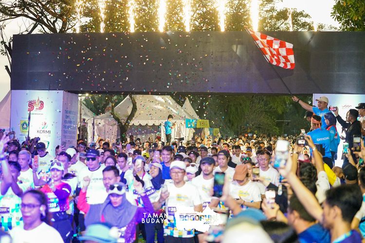 Race photo from Taman Budaya x BOGORUN 2025